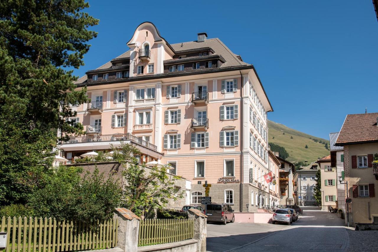 Hotel Engiadina Zuoz Zewnętrze zdjęcie